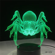 Spider 3D Lamp