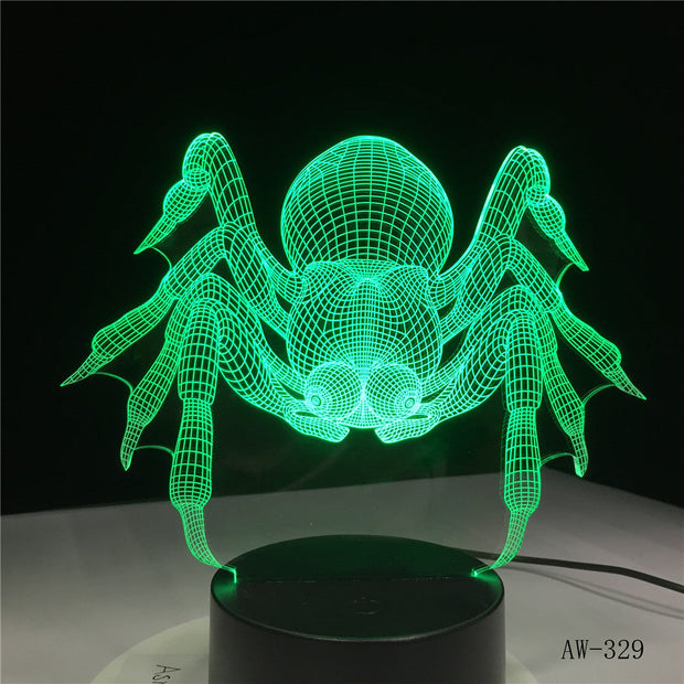 Spider 3D Lamp