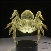 Spider 3D Lamp