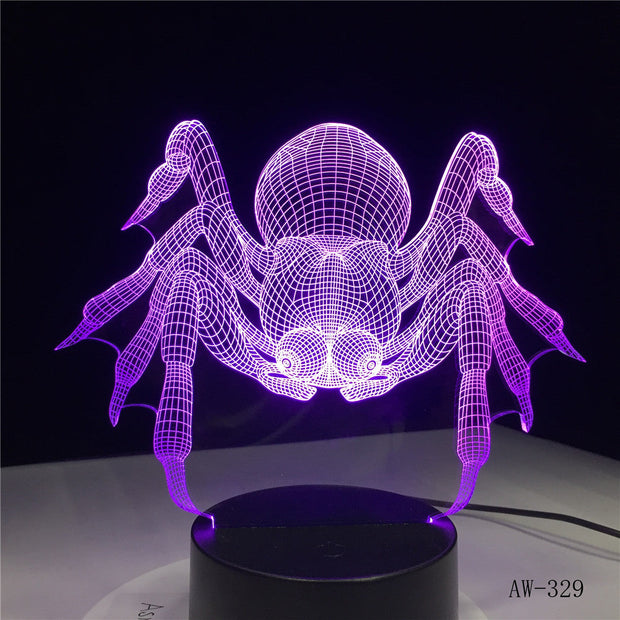 Spider 3D Lamp
