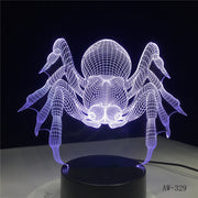 Spider 3D Lamp