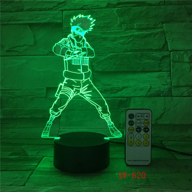 Kakashi 3D Lamp