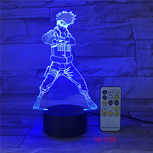 Kakashi 3D Lamp