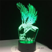 Eagle 3D Lamp