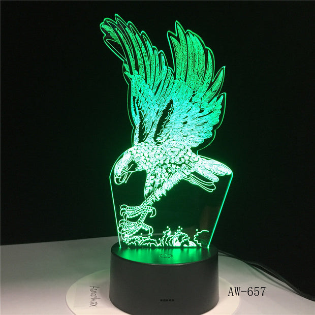 Eagle 3D Lamp