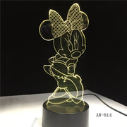Minnie 3D Lamp