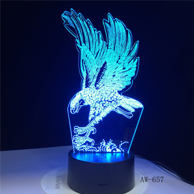 Eagle 3D Lamp