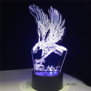 Eagle 3D Lamp