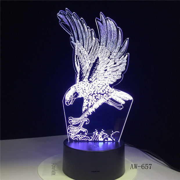 Eagle 3D Lamp