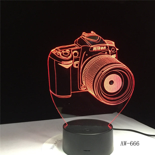 Nikon 3D Lamp