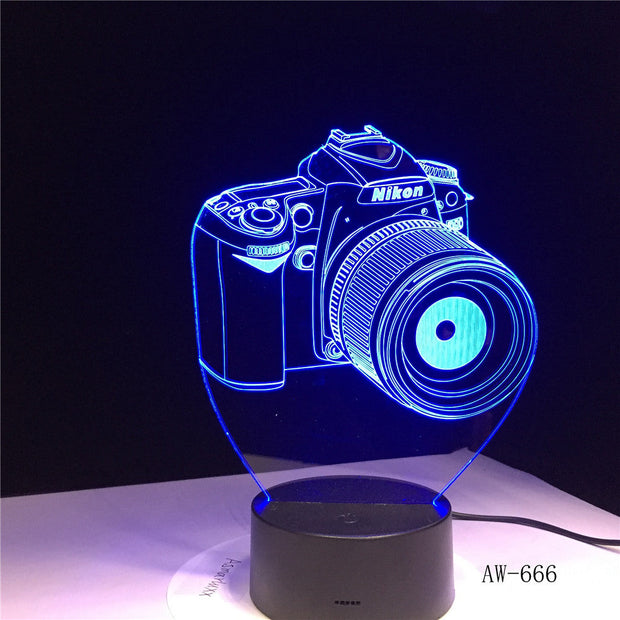 Nikon 3D Lamp