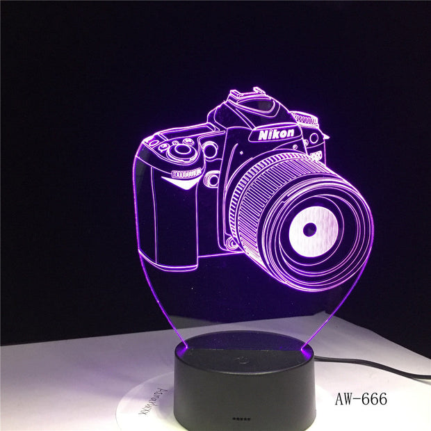 Nikon 3D Lamp