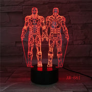 Ironman 3D Led Lamp