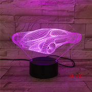 Your Racing Car 3D LED 7 Color Lamp Visual Led Night Lights For Kids Touch Usb Table Lampara Lampe Drop shipping AW-702