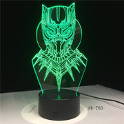Black Panther 3D Lamp