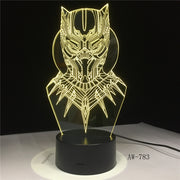 Black Panther 3D Lamp