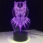 Black Panther 3D Lamp