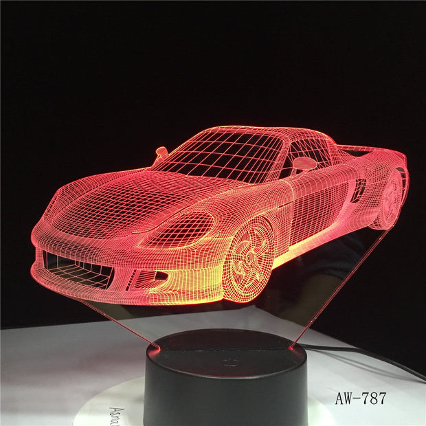 MR2 Spyder 3D Lamp