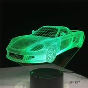 MR2 Spyder 3D Lamp