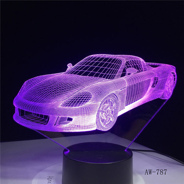 MR2 Spyder 3D Lamp