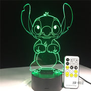 Stitch 3D Lamp