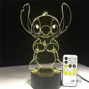 Stitch 3D Lamp
