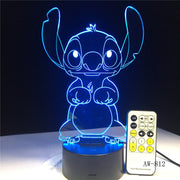 Stitch 3D Lamp