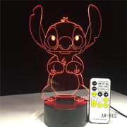 Stitch 3D Lamp