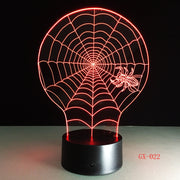Spiderweb 3D Lamp