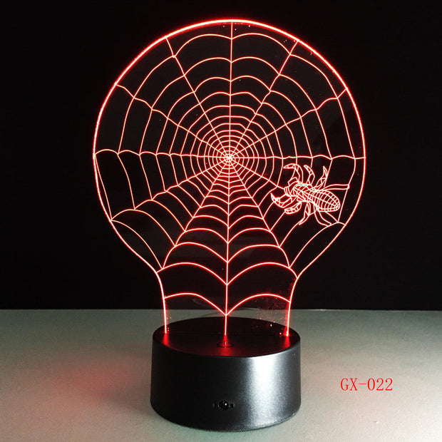 Spiderweb 3D Lamp