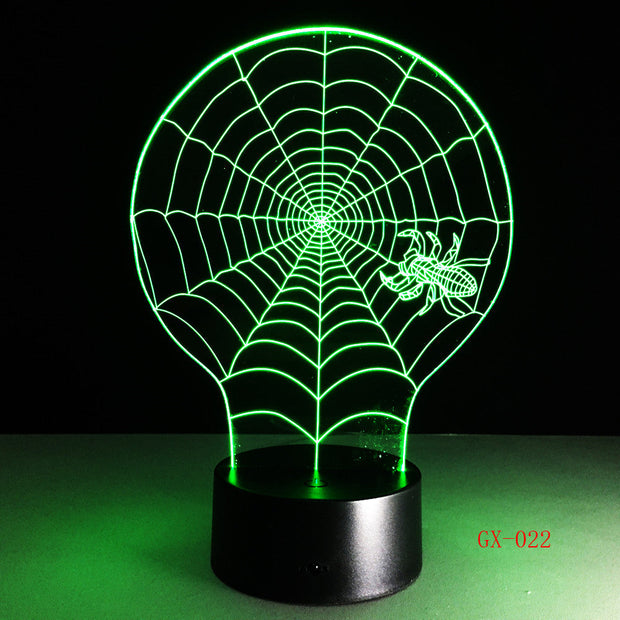 Spiderweb 3D Lamp