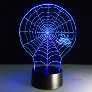 Spiderweb 3D Lamp