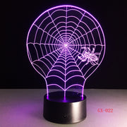 Spiderweb 3D Lamp