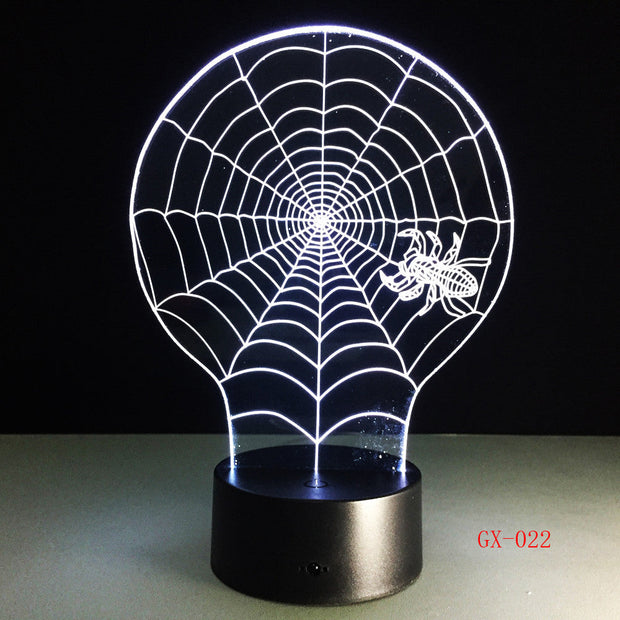 Spiderweb 3D Lamp