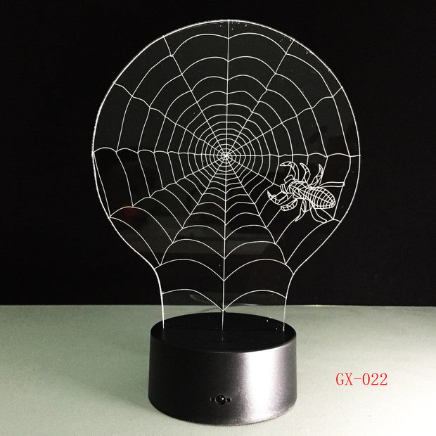 Spiderweb 3D Lamp
