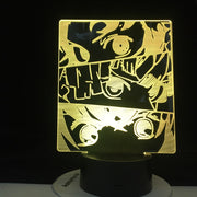 DEMON SLAYER PANEL LED ANIME LAMP DEMON SLAYER KIMETSU NO YAIBA Kid Child Nightlight Bedside Desk Lamp Japanese Led Night Light