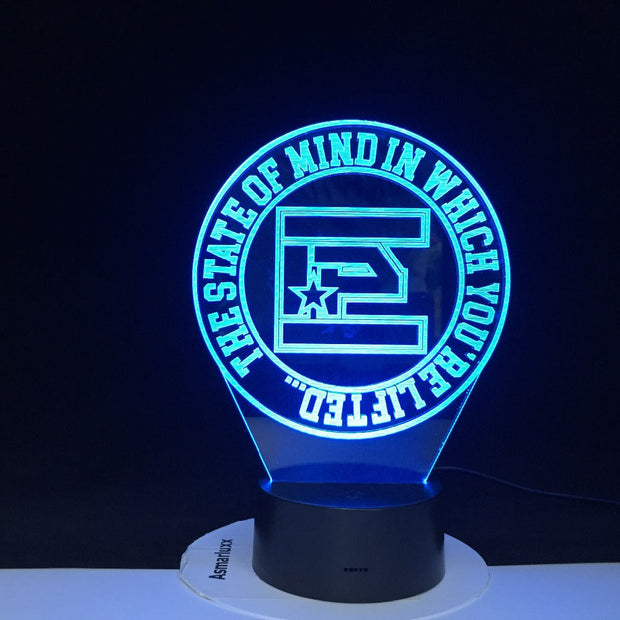 The State of Mind in which You Relifted RGB LED Lights Table Lamp Night Lights New Year Decoration Baby Sleeping Gift 3266