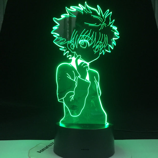 Cute Hunter X Hunter for Kids Child Bedroom Decor Nightlight Dropshipping Manga Gift Hunter X Hunter Night Light 3d Night Lamp