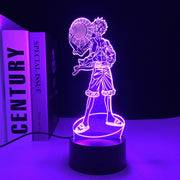 Monkey Luffy Anime Figure 3D Night Light for  Children's Festival Birthday Gifts  USB Link Charging Neon Lamp