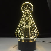 Cartoon Empress Queen Princess Figure Led Battery Powered Nightlight for Child Bedroom Decor 3d Lamp Remote 16 Colors Dropship