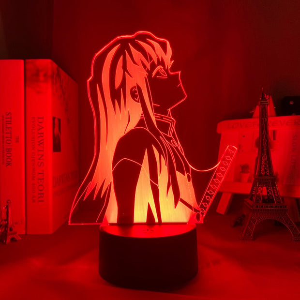 Kimetsu no Yaiba Muichiro Tokito Led Night Light for Bedroom Decor Gift Nightlight Anime 3d Lamp Muichiro Tokito Demon Slayer