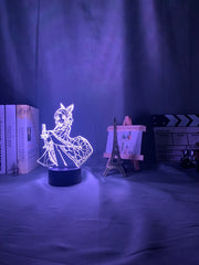 3d Lamp Anime Demon Slayer Kocho Kanae Light for Bedroom Decor Child Kids Birthday Gift Manga Kocho Kanae Lamp Kimetsu No Yaiba