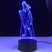 Banana Man Peely Model Season 8 3D illusion Lamp Battle Royale Decoration Night Lights Perfect Stay Home Gifts For Family Friend