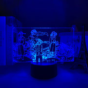 Tokyo Revengers 3D LED Lamp Anime Figure High Bedroom Desk Decoration Small Night Light for Children's Festival Birthday Gifts  Neon Lights With Remote