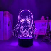 High Rise Invasion Kuon Shinzaki 3D LED Lamp Anime Figure  Bedroom Desk Decoration Small Night Light for Children's Festival Birthday Gifts Neon Lights With Remote