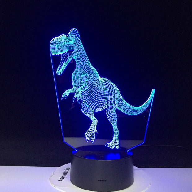 3D LED Night Light Lamp Dinosaur Series 16 Colors 3D Night light Remote Control Table Lamps Toys Gift For kid Home Decoration