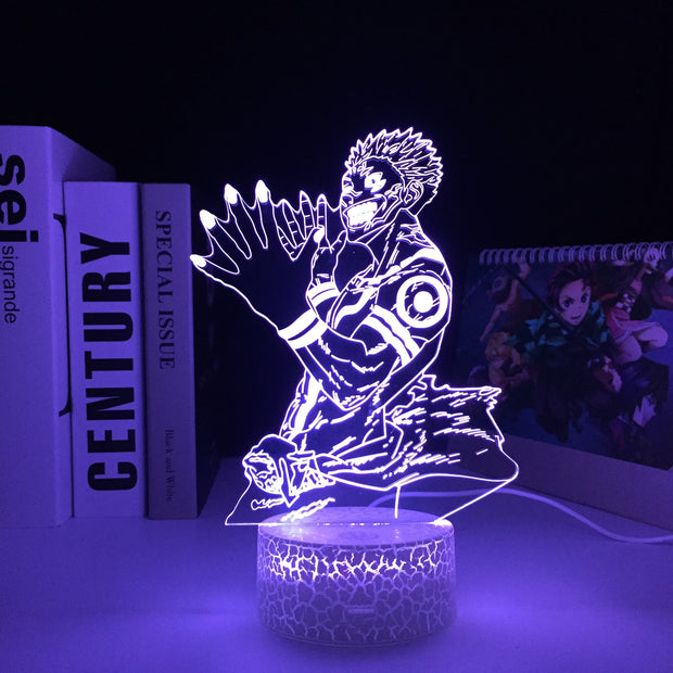 Jujutsu Kaisen Series Anime Figure Night Light  Bedroom Decoration Night Light Acrylic Manga Table Lamp 3D LED Light