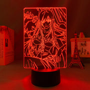 3D LED Lamp Anime Figure  Bakemonogatari Shinobu Oshino Bedroom Desk Decoration Small Night Light for Children's Festival Birthday Gifts