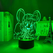 3D LED Lamp Anime Figure  High Rise Invasion Enis Bedroom Desk Decoration Small Night Light for Children's Festival Birthday Gifts Neon Lights With Remote