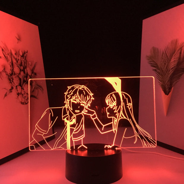 Anime Figure 3D Lamp Mai Sakurajima Nightlight for Kids Birthday Gift Bedroom Decor Night Light Bunny Girl Manga LED Light